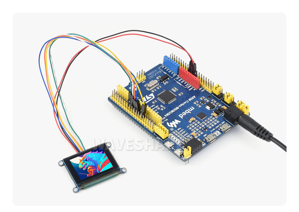 1.27 英寸 OLED 模块应用示例