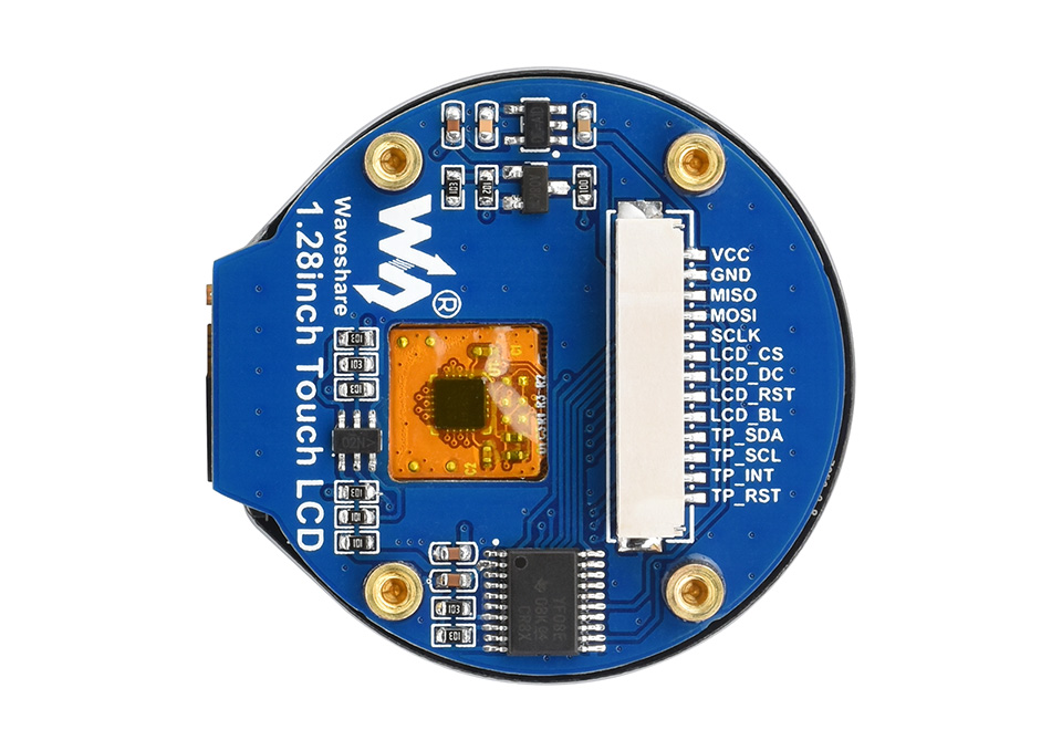 1.28 英寸 LCD 带触摸扩展板控制接口