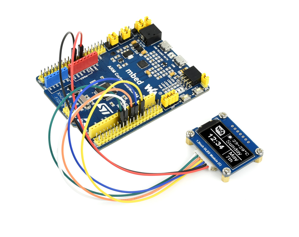 1.3英寸OLED扩展板使用示例