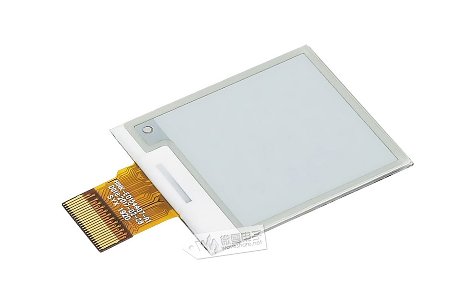 1.02英寸电子墨水屏配置清单