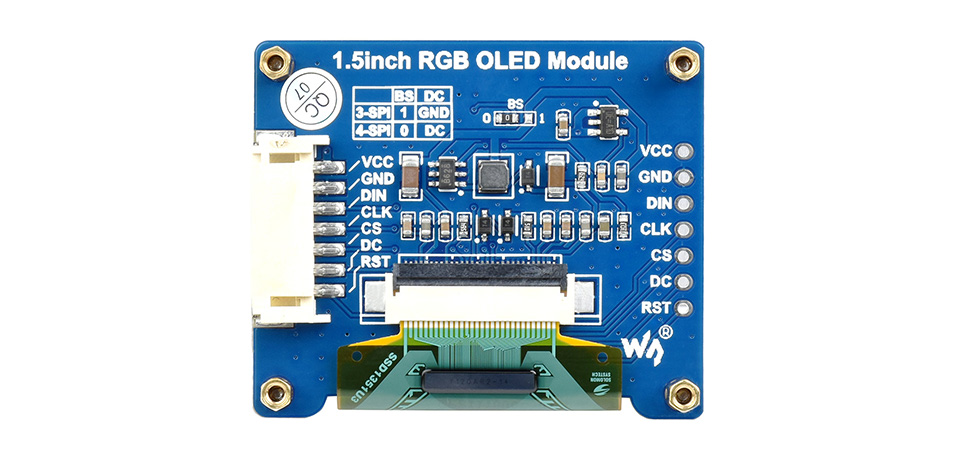 LCD1602 彩色背光液晶屏引脚排列介绍