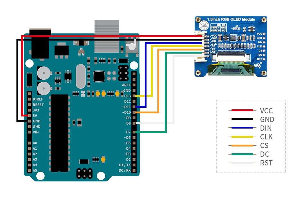 LCD1602 彩色背光液晶屏引脚排列介绍