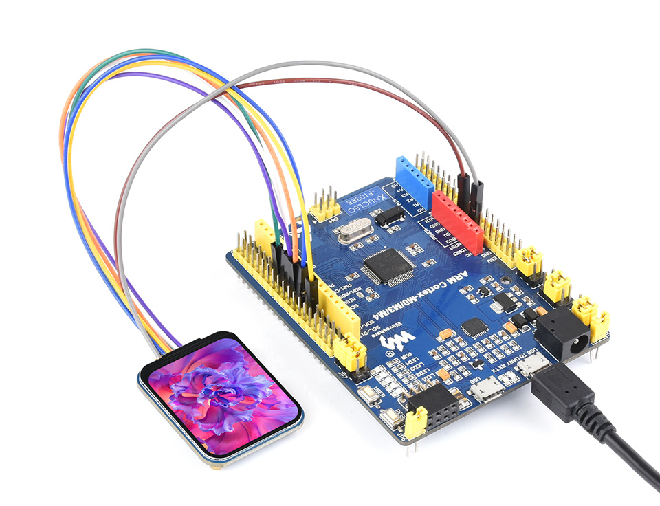 1.69 英寸 LCD 扩展板使用示例