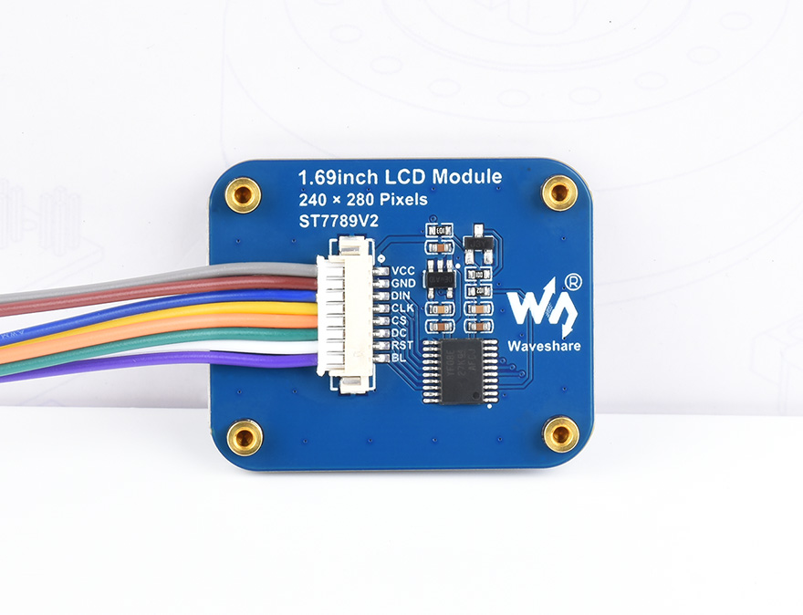 1.69 英寸 LCD 扩展板产品展示