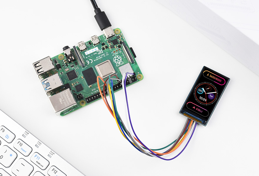 1.9 英寸 LCD 扩展板产品展示