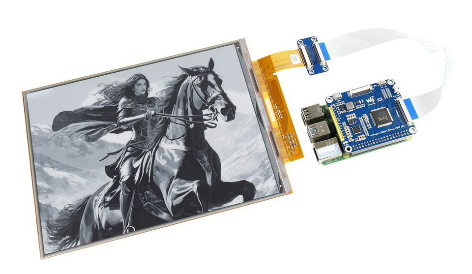 10.3英寸电子墨水屏SPI控制接口