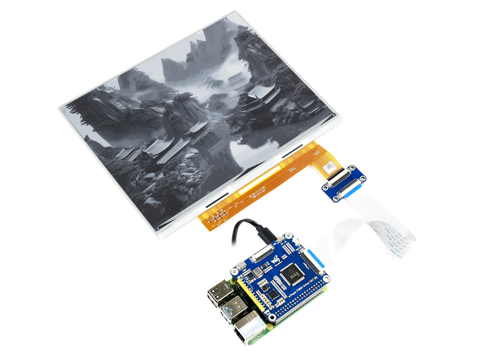 10.3英寸电子墨水屏SPI控制接口