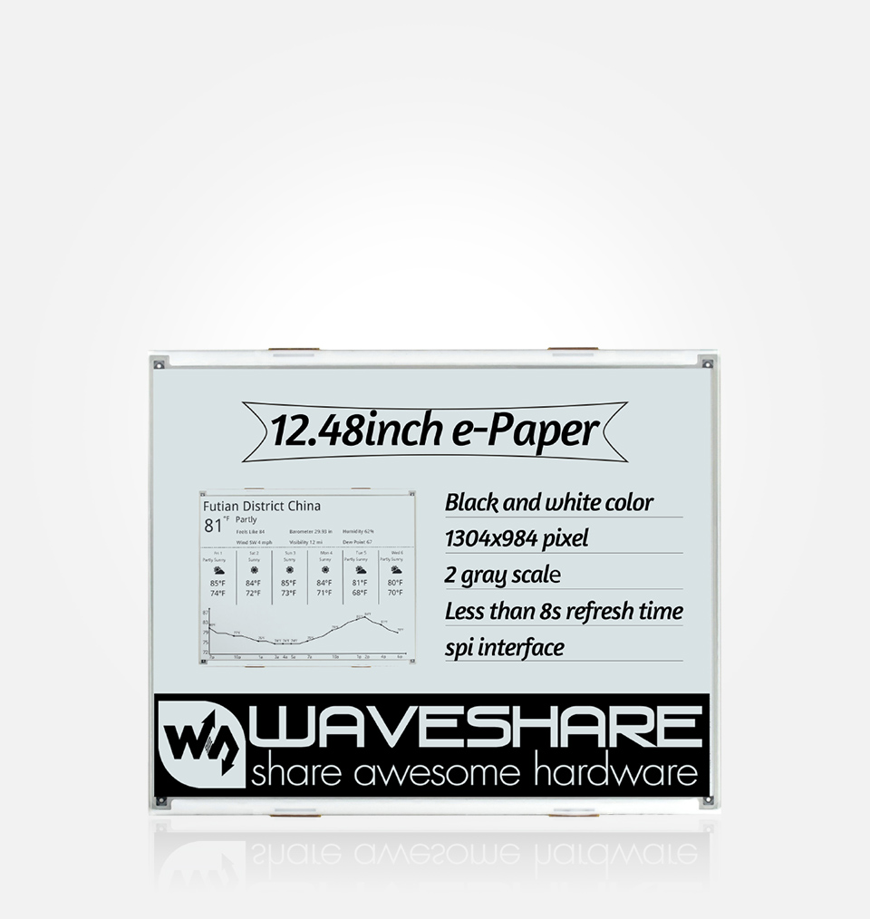 12.48英寸电子墨水屏