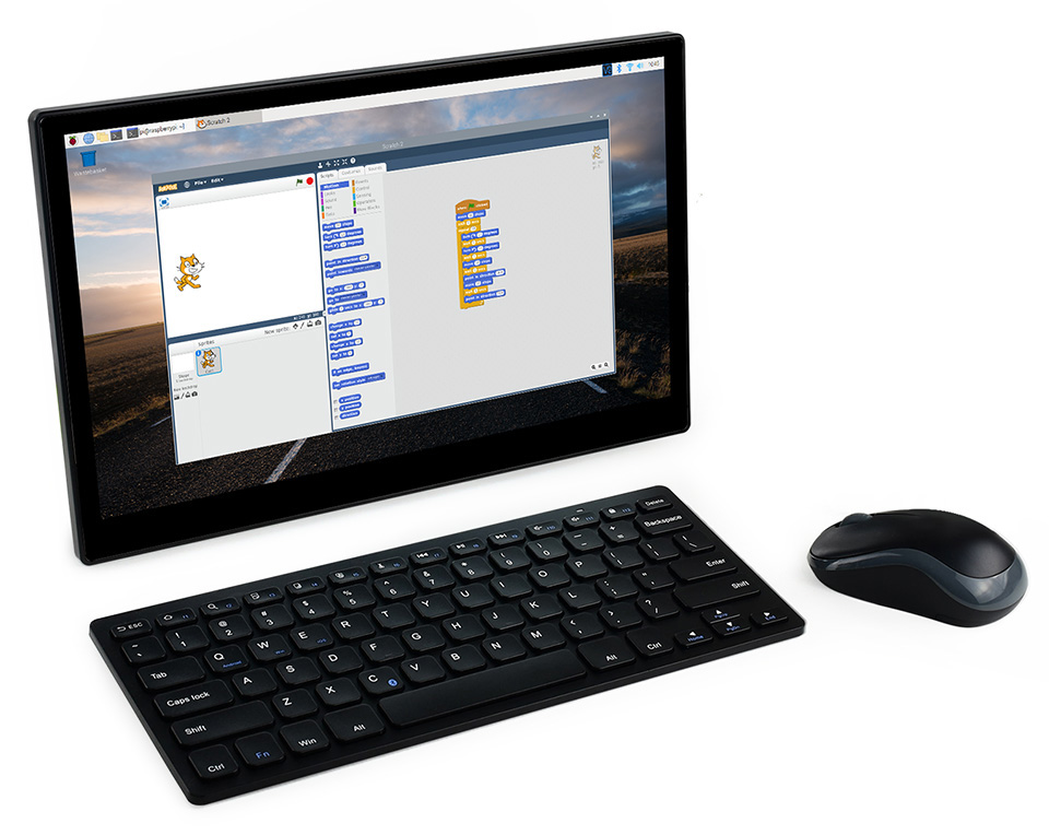 13.3 寸树莓派 3A+ 学习办公一体机