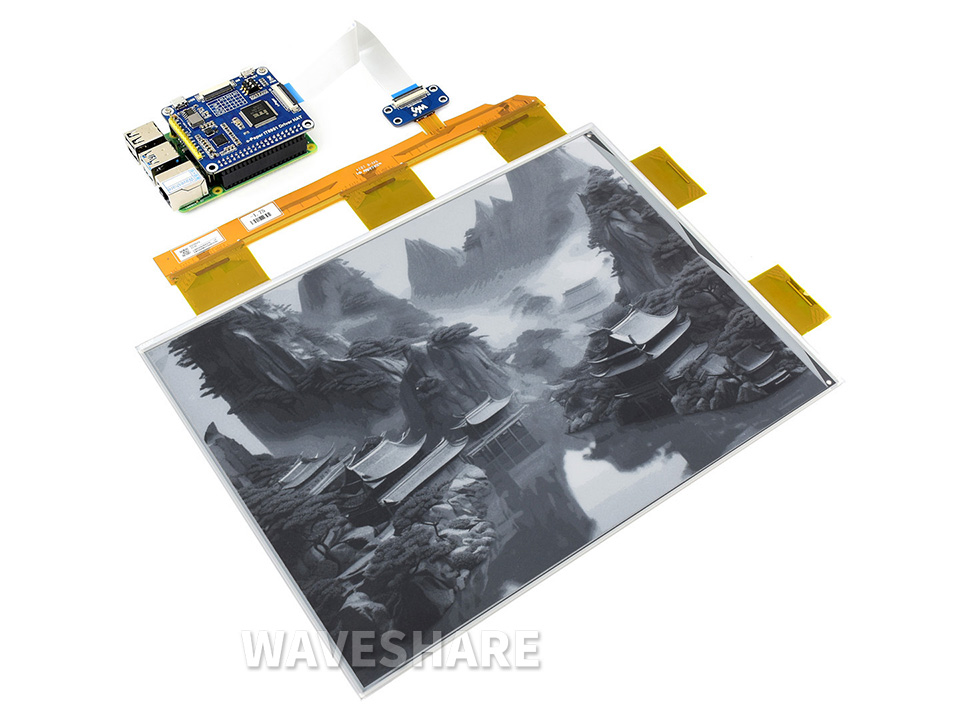 13.3英寸电子墨水屏SPI控制接口