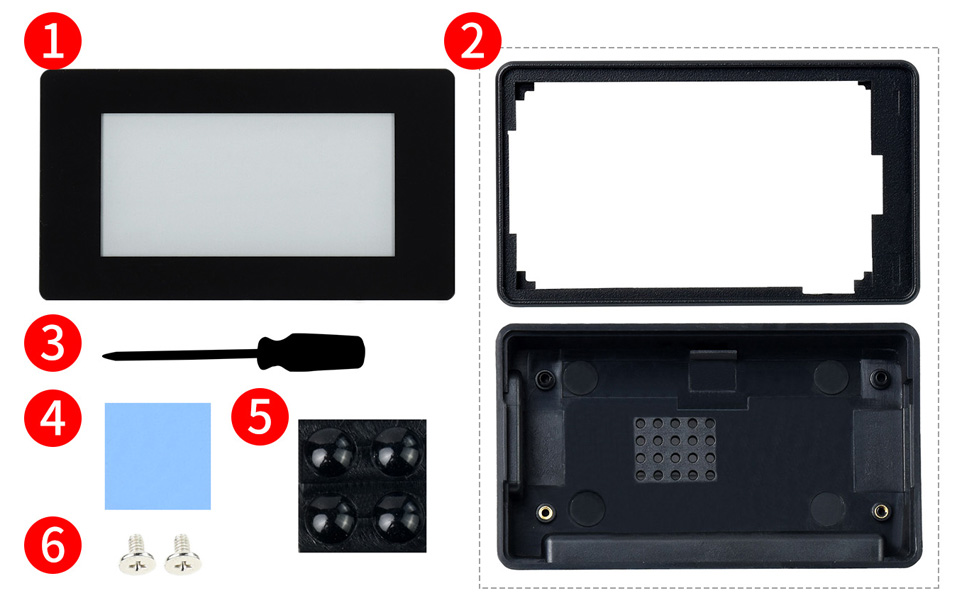 2.13英寸电子墨水屏主机配置清单