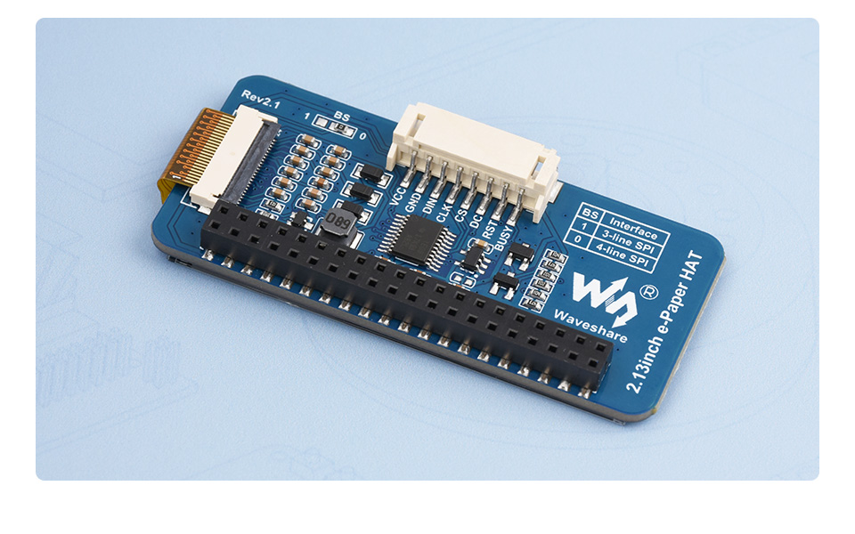 2.13 英寸电子墨水屏模块产品展示