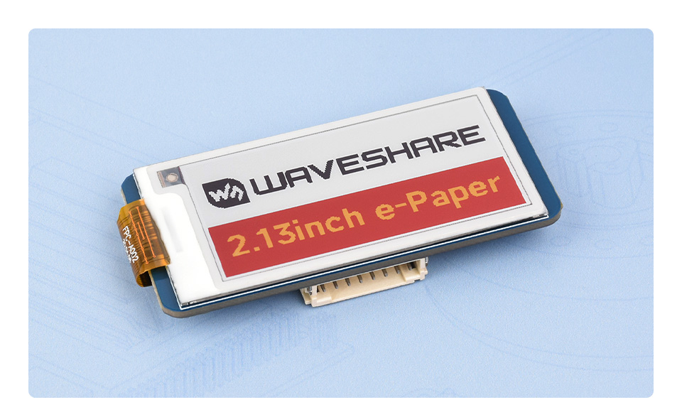 2.13 英寸电子墨水屏模块产品展示
