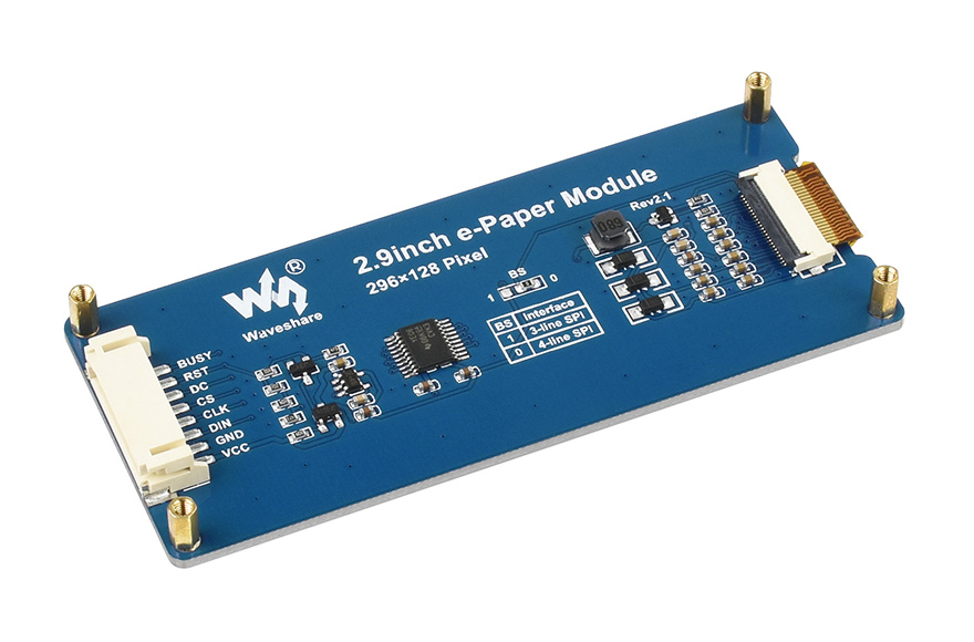 2.9英寸电子墨水屏产品展示