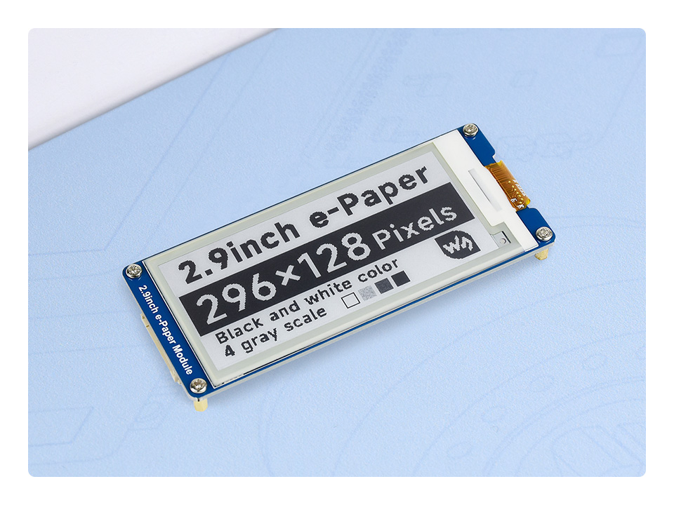 2.9 英寸电子墨水屏模块产品展示