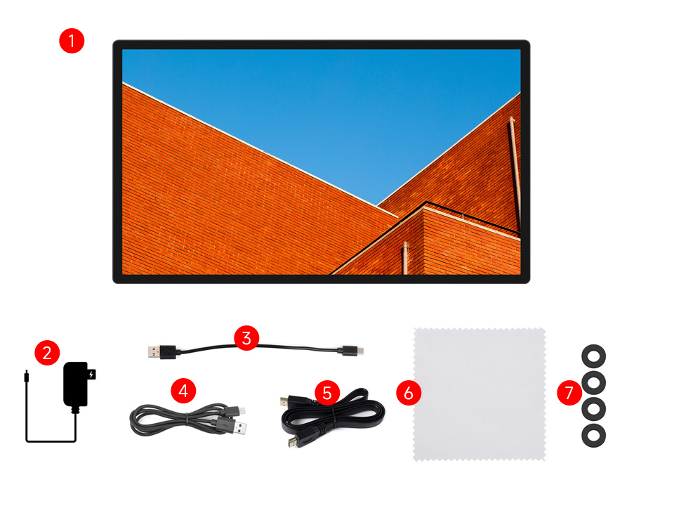 23.8 英寸电容触控屏