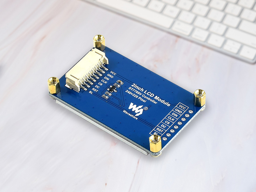 2英寸LCD扩展板使用示例