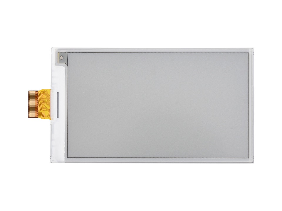 3.7 英寸红黄黑白四色电子墨水屏