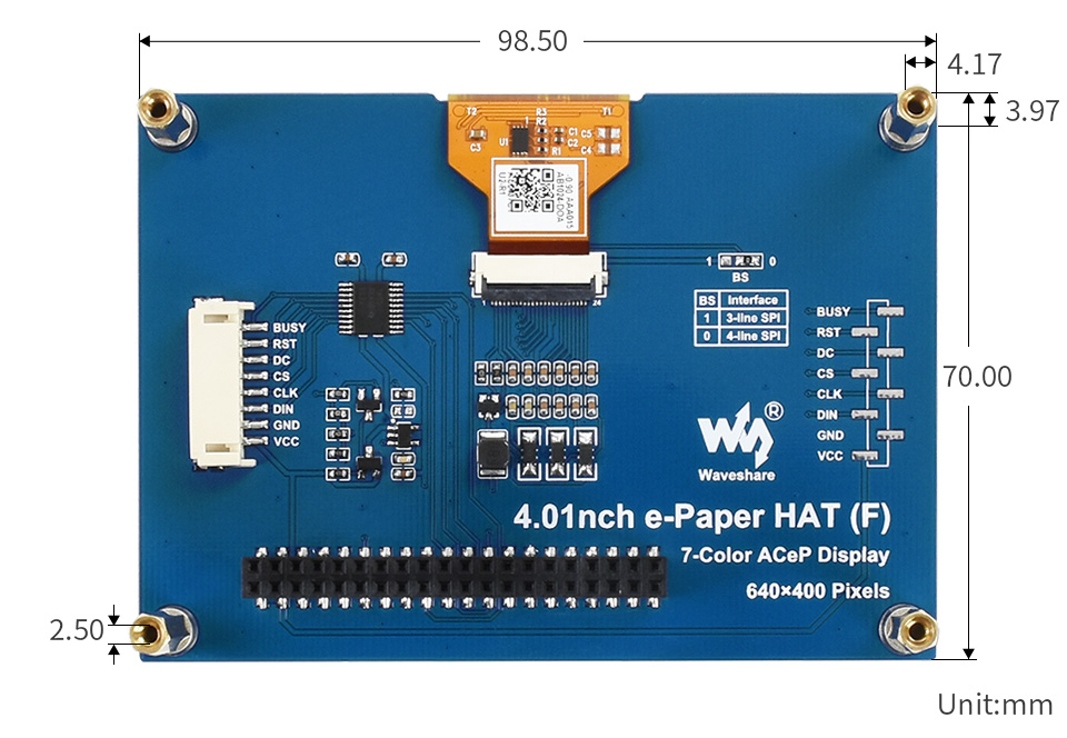 5.83英寸电子墨水屏尺寸