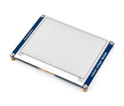 4.2 英寸红黄黑白四色电子墨水屏带模块