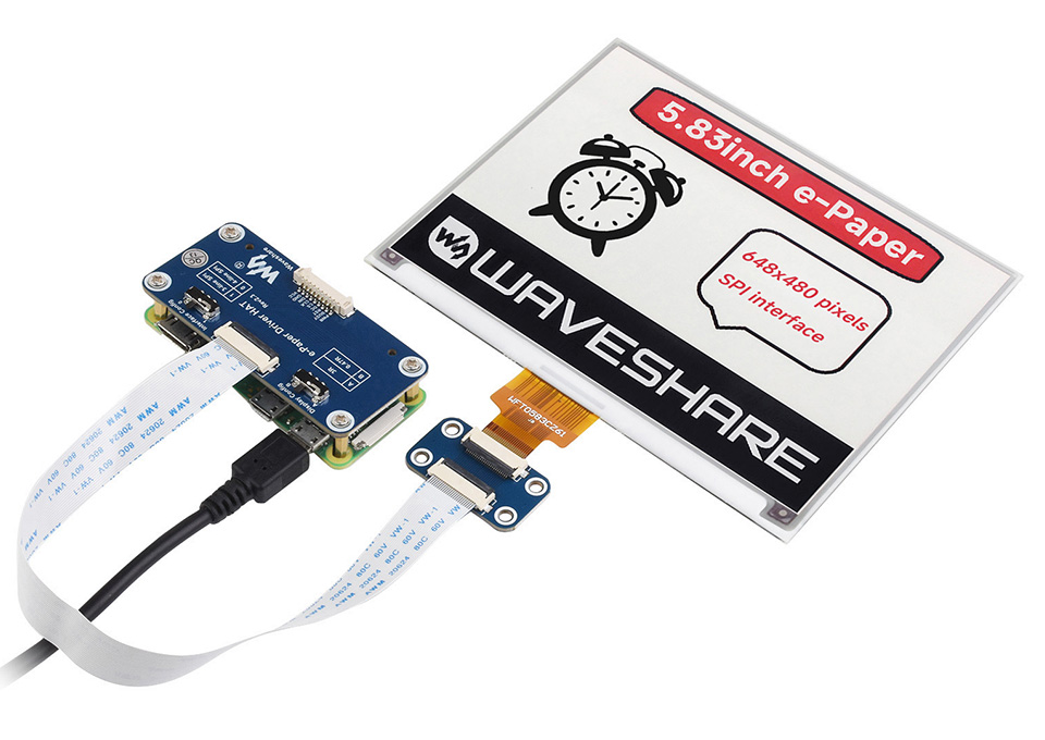 5.83 英寸电子墨水屏模块接口设计