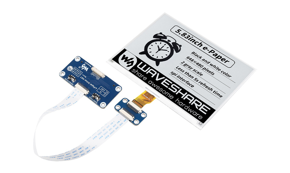 5.83 英寸电子墨水屏模块
