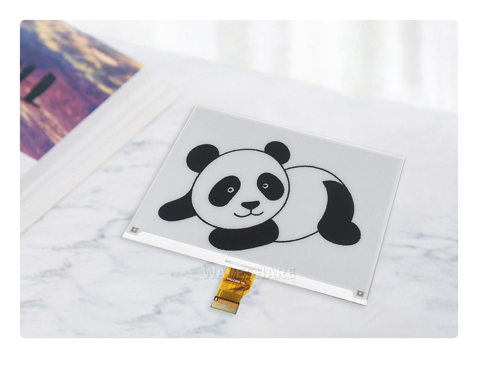 5.83 英寸电子墨水屏产品展示