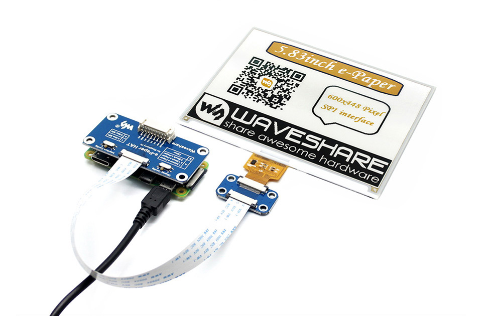 5.83英寸电子墨水屏的接口设计