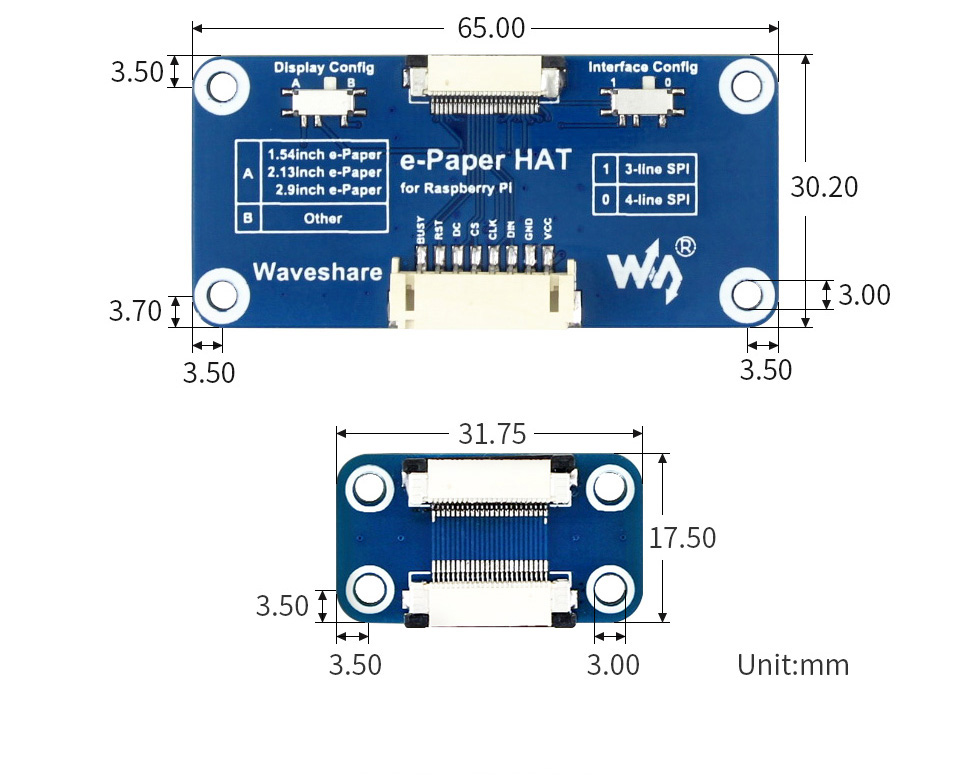 5.83英寸电子墨水屏尺寸