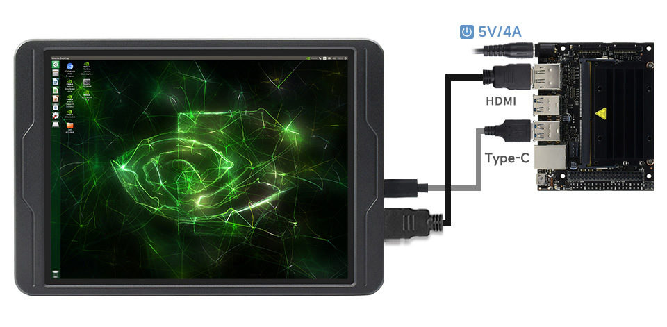 8 英寸 2K 触控屏