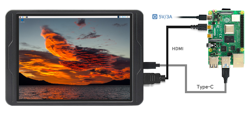 8 英寸 2K 触控屏