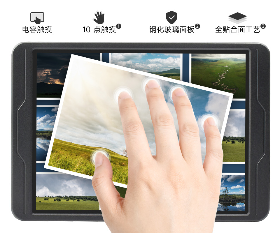 8 英寸 2K 触控屏