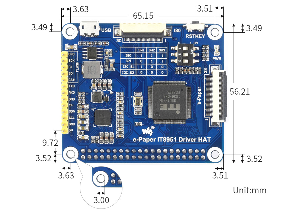 9.7寸电子墨水屏尺寸