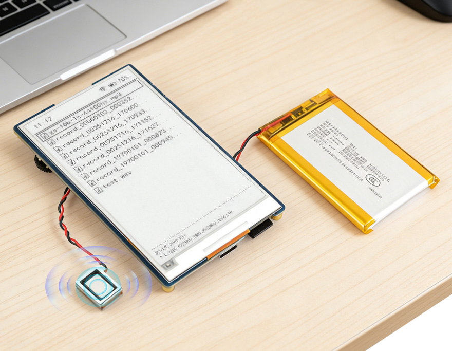 ESP32-S3 3.97 英寸墨水屏开发板板载音频编解码芯片