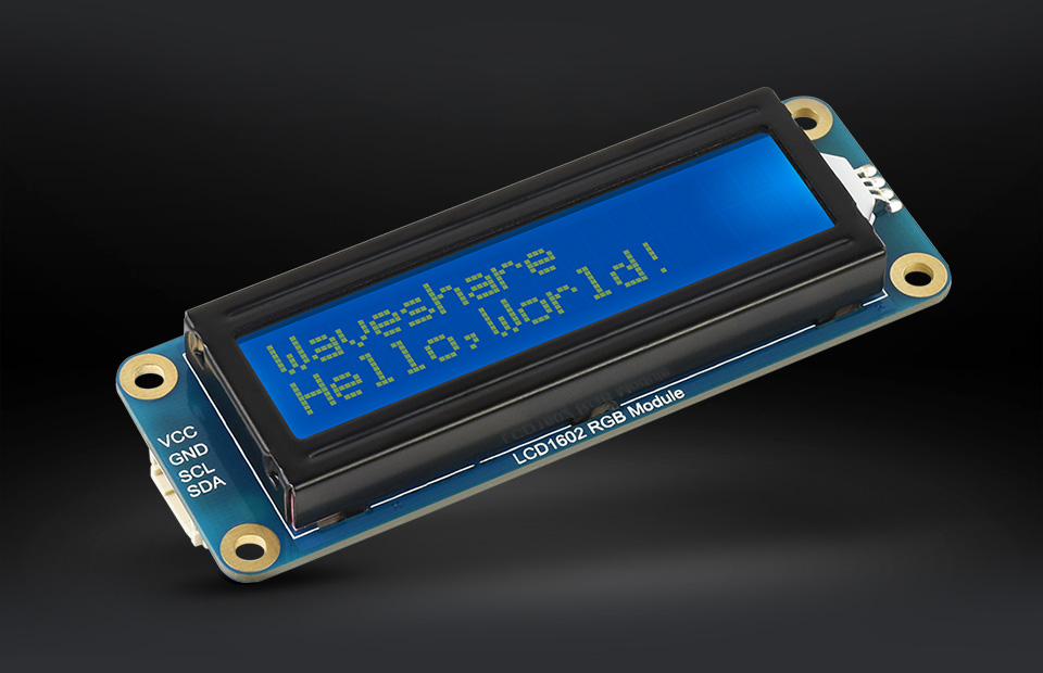 LCD1602 彩色背光液晶屏