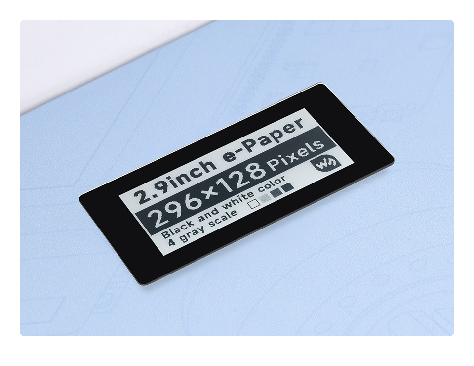 2.9 英寸触控墨水屏 Pico 扩展板产品展示