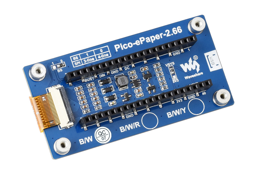 2.66英寸电子墨水屏产品展示