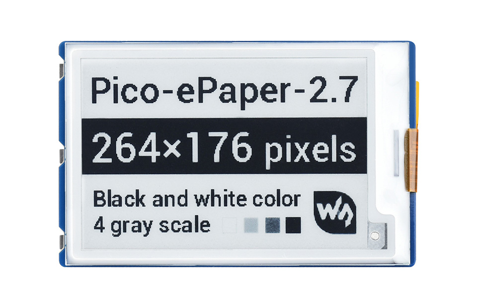 2.7 英寸墨水屏 Pico 扩展板