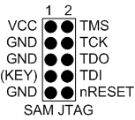 Atmel-ICE原装 SAM JTAG接口