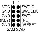 Atmel-ICE原装 SAM SWD接口