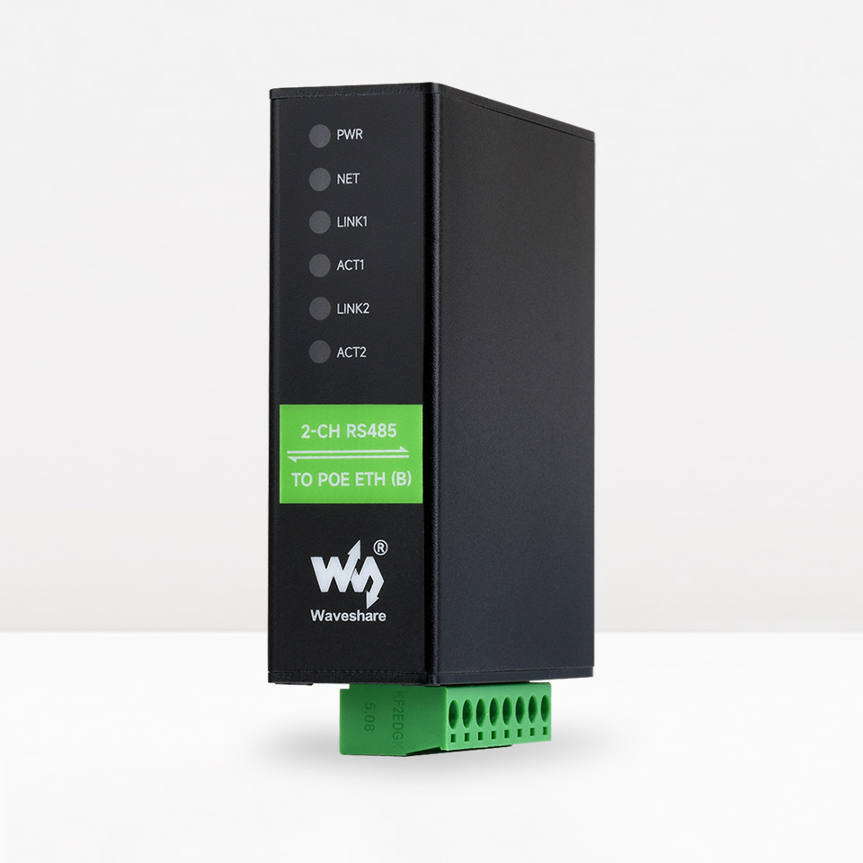 工业隔离 RS485 双串口服务器首图