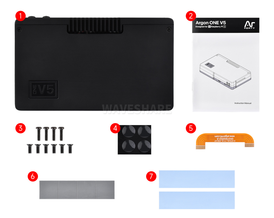 CM5 IO Board 金属外壳配置清单