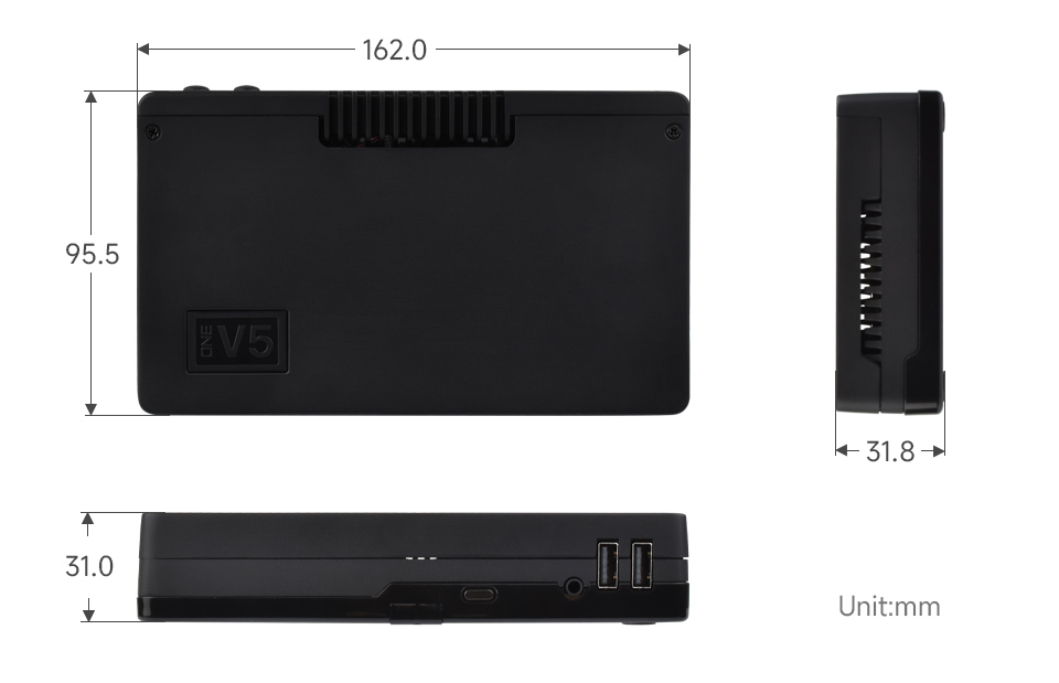 CM5 IO Board 金属外壳外形尺寸