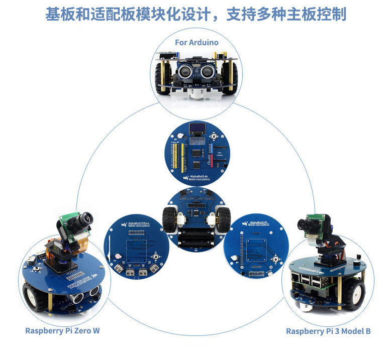 树莓派 3代B Arduino 智能车 AlphaBot