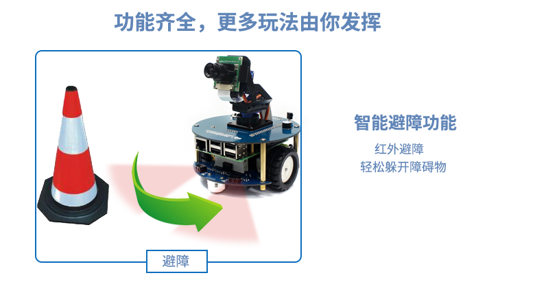 树莓派 3代B Arduino 智能车 AlphaBot