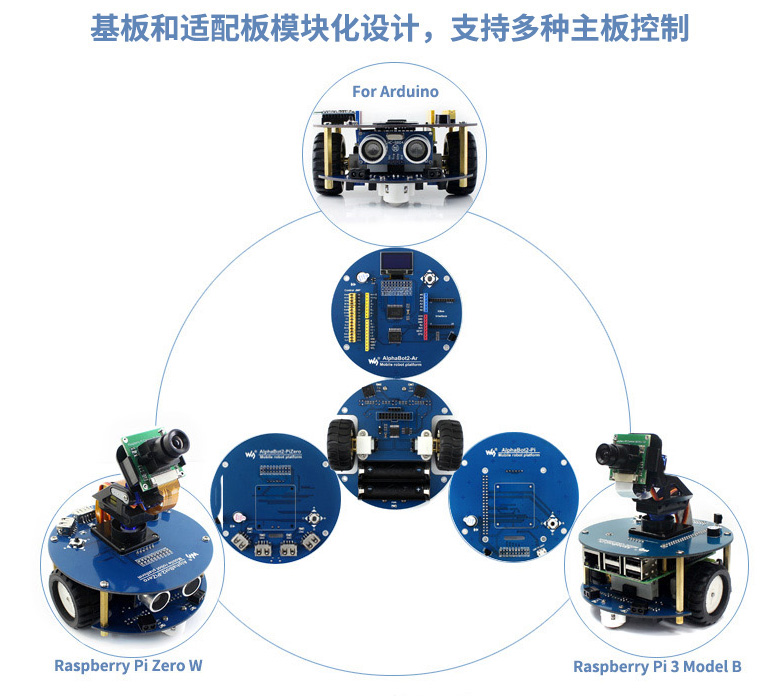 树莓派 3代B Arduino 智能车 AlphaBot