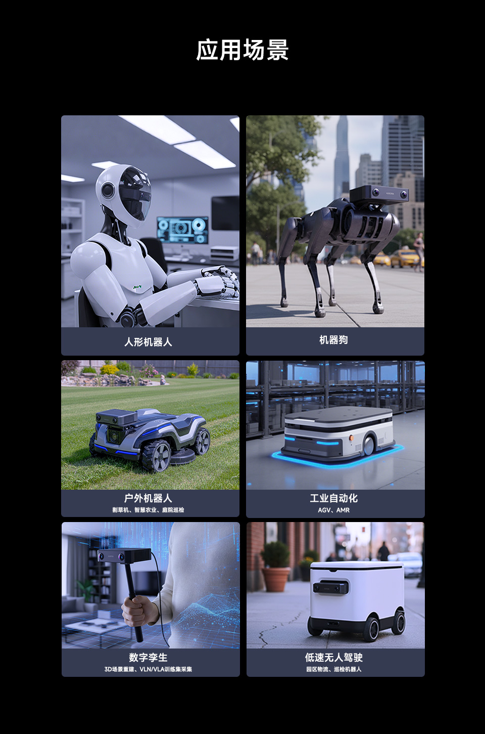 Aurora-S 智见,AI一体化定位建图 应用场景