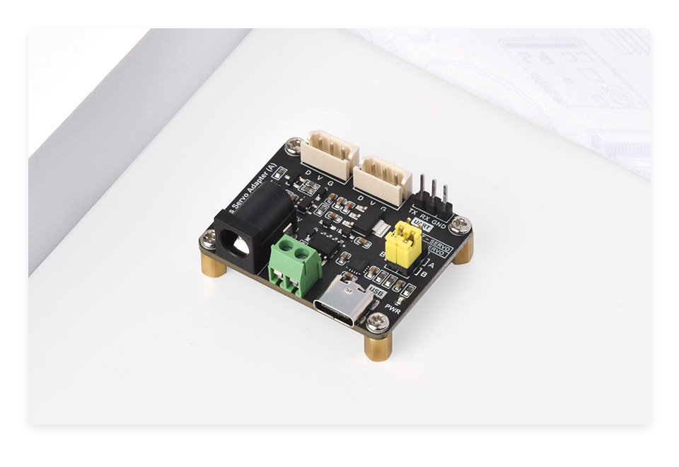 微雪总线舵机驱动板产品展示