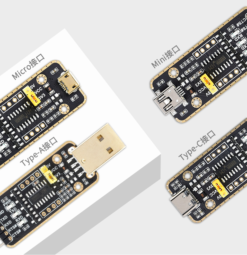 工业级 4 路 USB 集线器主图