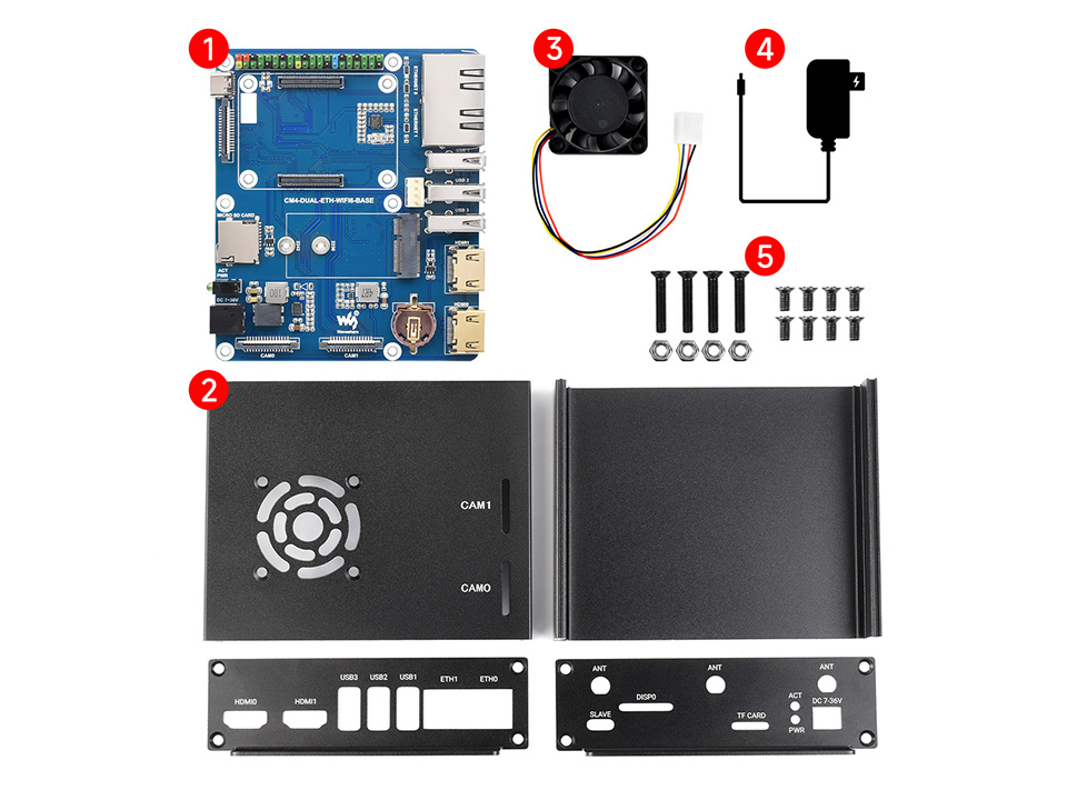 CM4 计算模块迷你主机配置清单